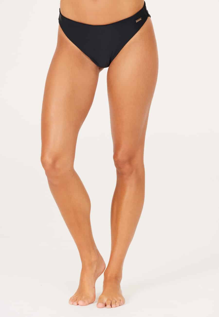 Athlecia Bay W High-Waisted Bikini Bottom, Black - Bild 3