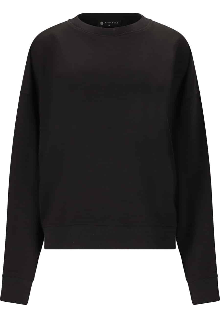 Athlecia Crecy W Cozy Crew Neck Sweatshirt, Black - Bild 5