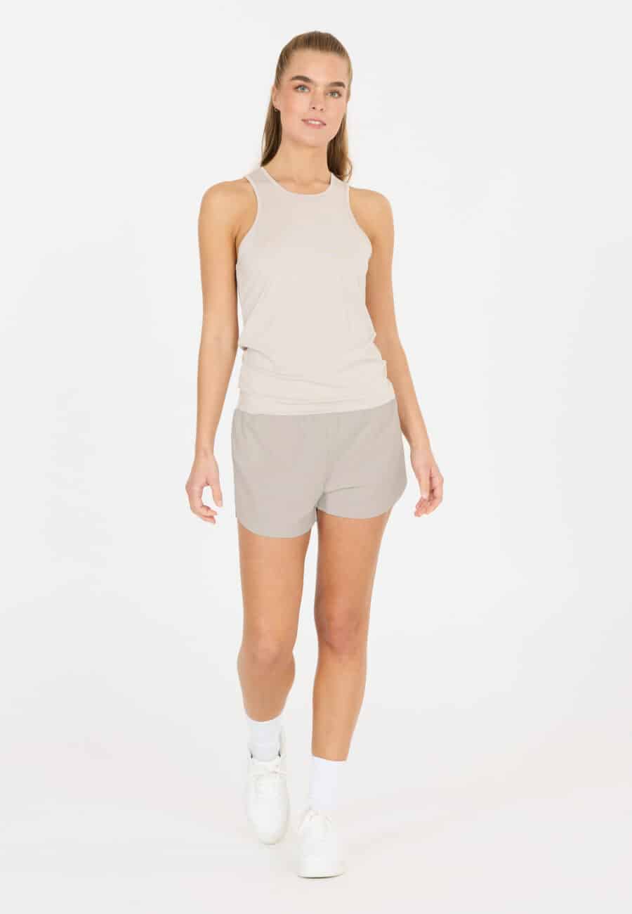 Athlecia Arilay Workout Shorts, Lunar Rock