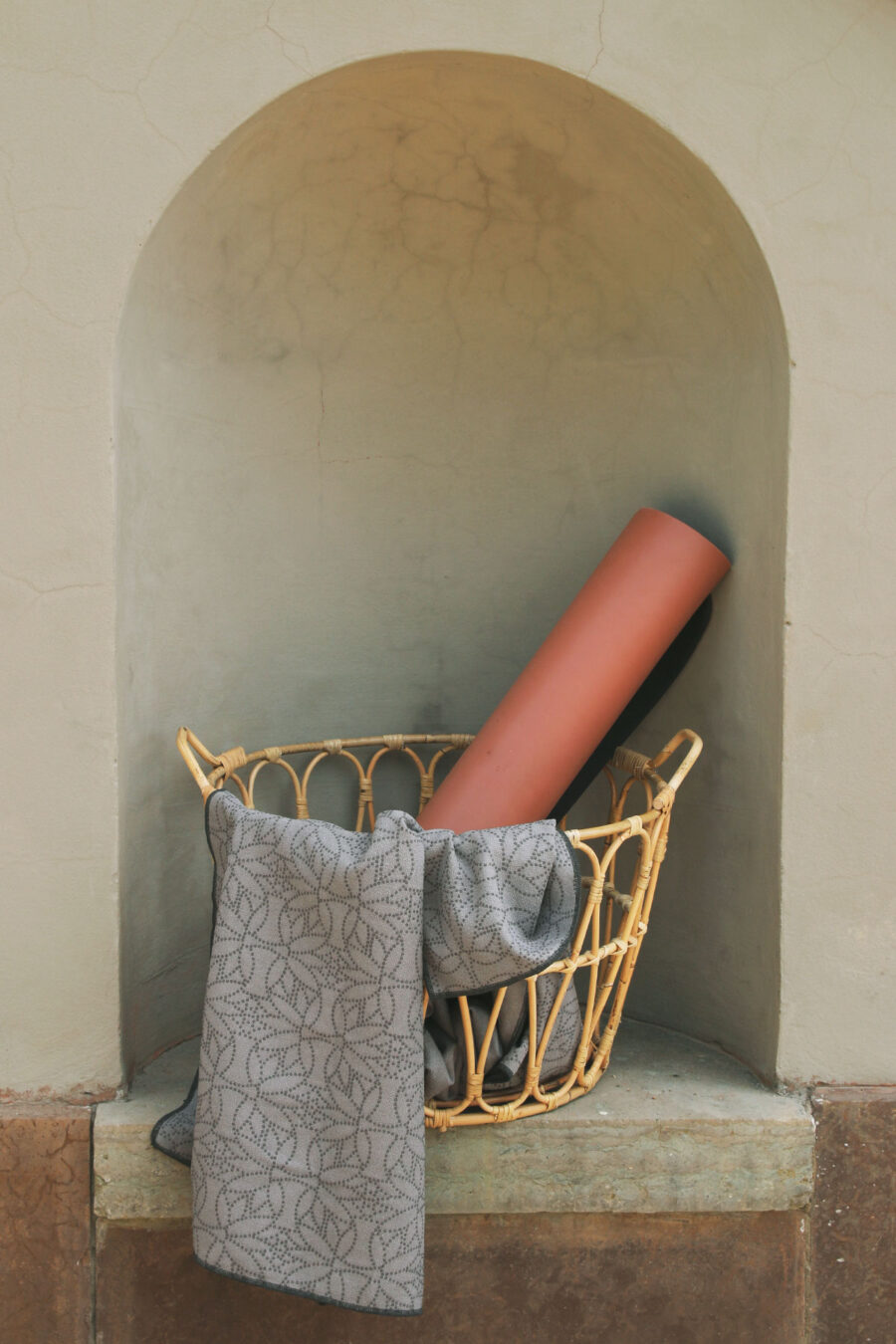 Athlecia Kowl Yoga towel, Grey - Bild 3