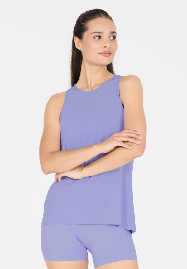 Athlecia Mota Soft Stretch Sports Top, Jacaranda