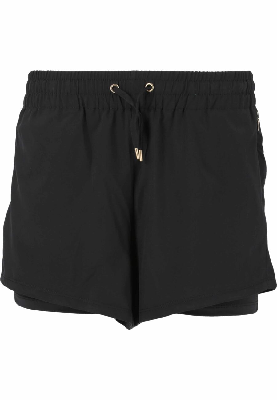 Athlecia Timmie V2 Comfort 2-in-1 Shorts, Black - Bild 4