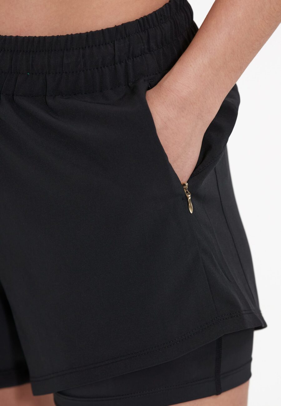 Athlecia Timmie V2 Comfort 2-in-1 Shorts, Black - Bild 8