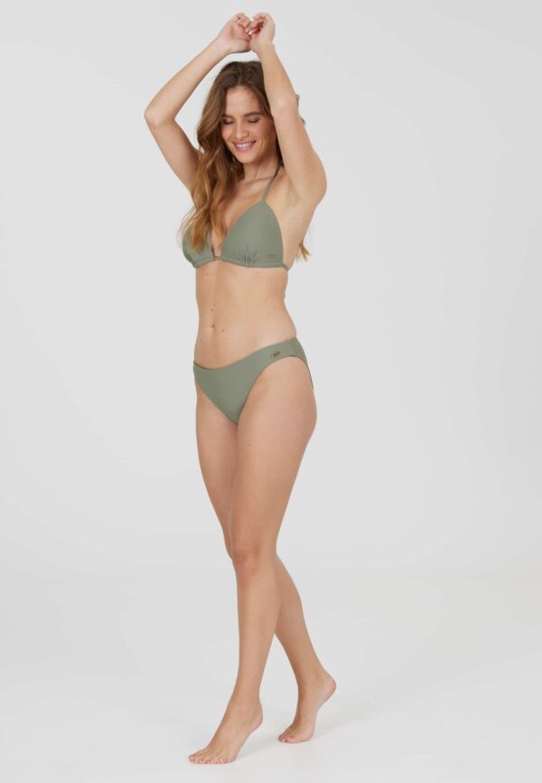 Athlecia Aqumiee W Bikini High Leg Bottom, Smoked Sage