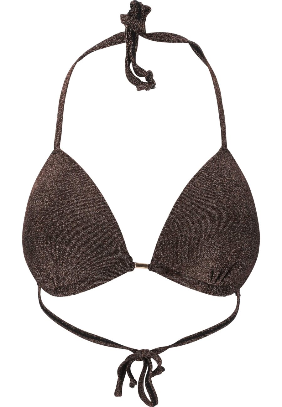 Athlecia Valeny Shimmer Bikini Top, Gold - Bild 2