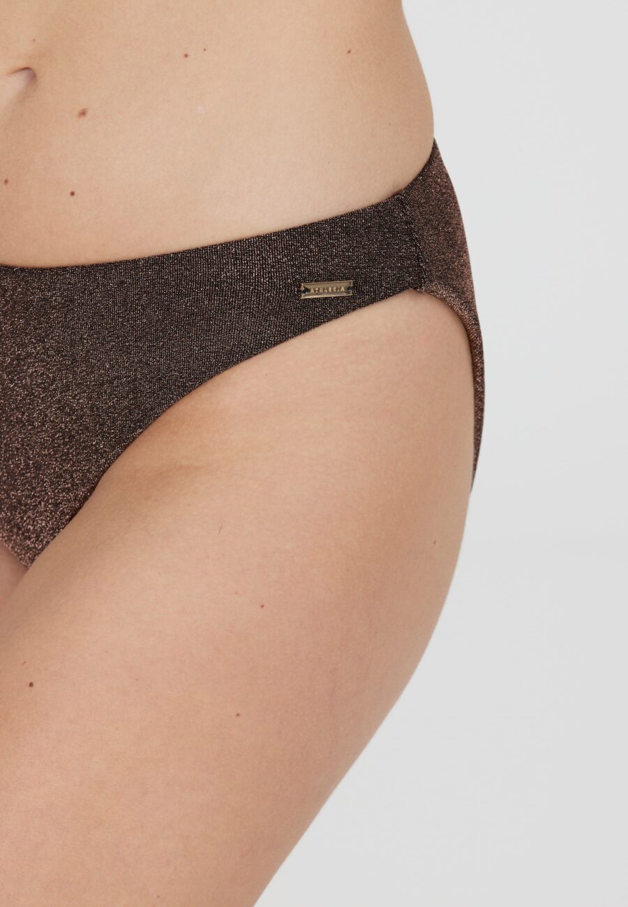 Athlecia Shimmer Valeny Bikini Bottom, Gold - Bild 5