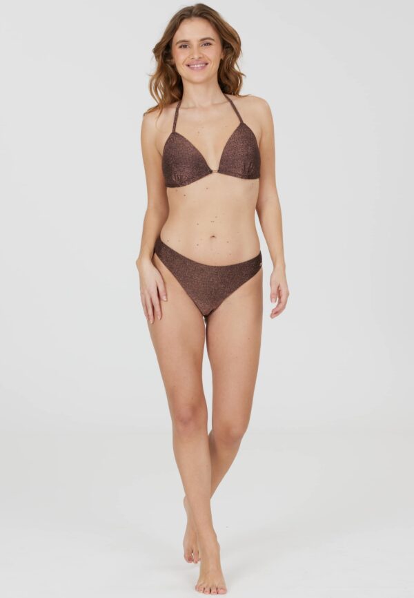 Athlecia Shimmer Valeny Bikini Bottom, Gold