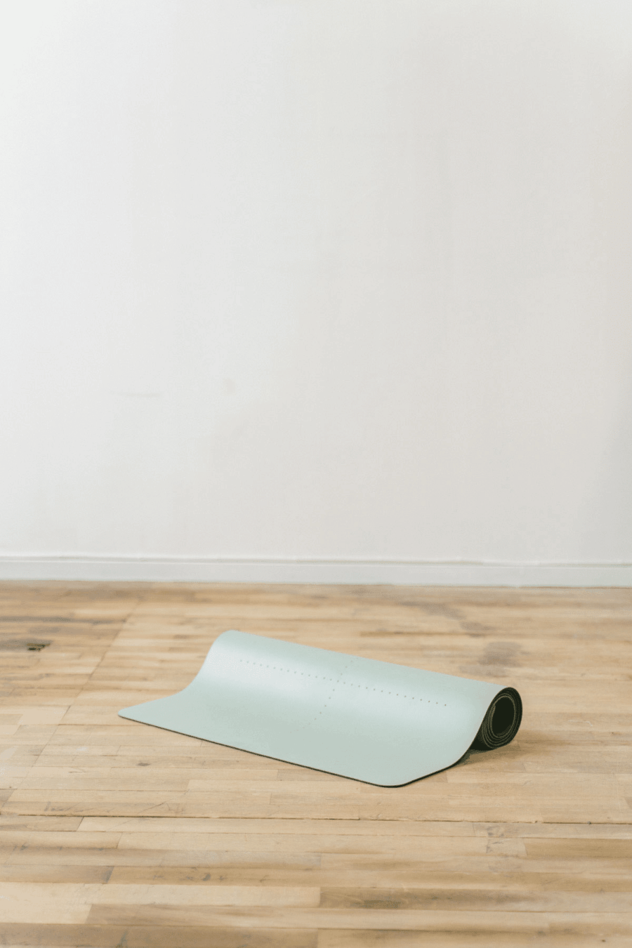 Yuman Yoga Mat Origin 4mm Guides Engraved, Sage - Bild 4