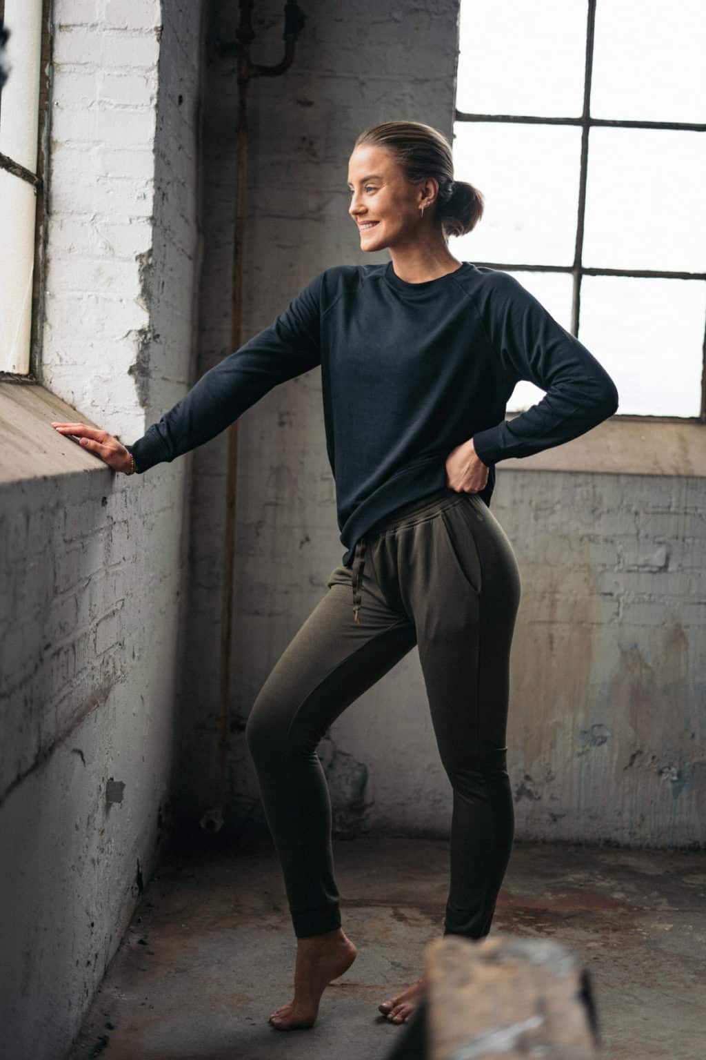 Athlecia Rizzy Sweatshirt, Black