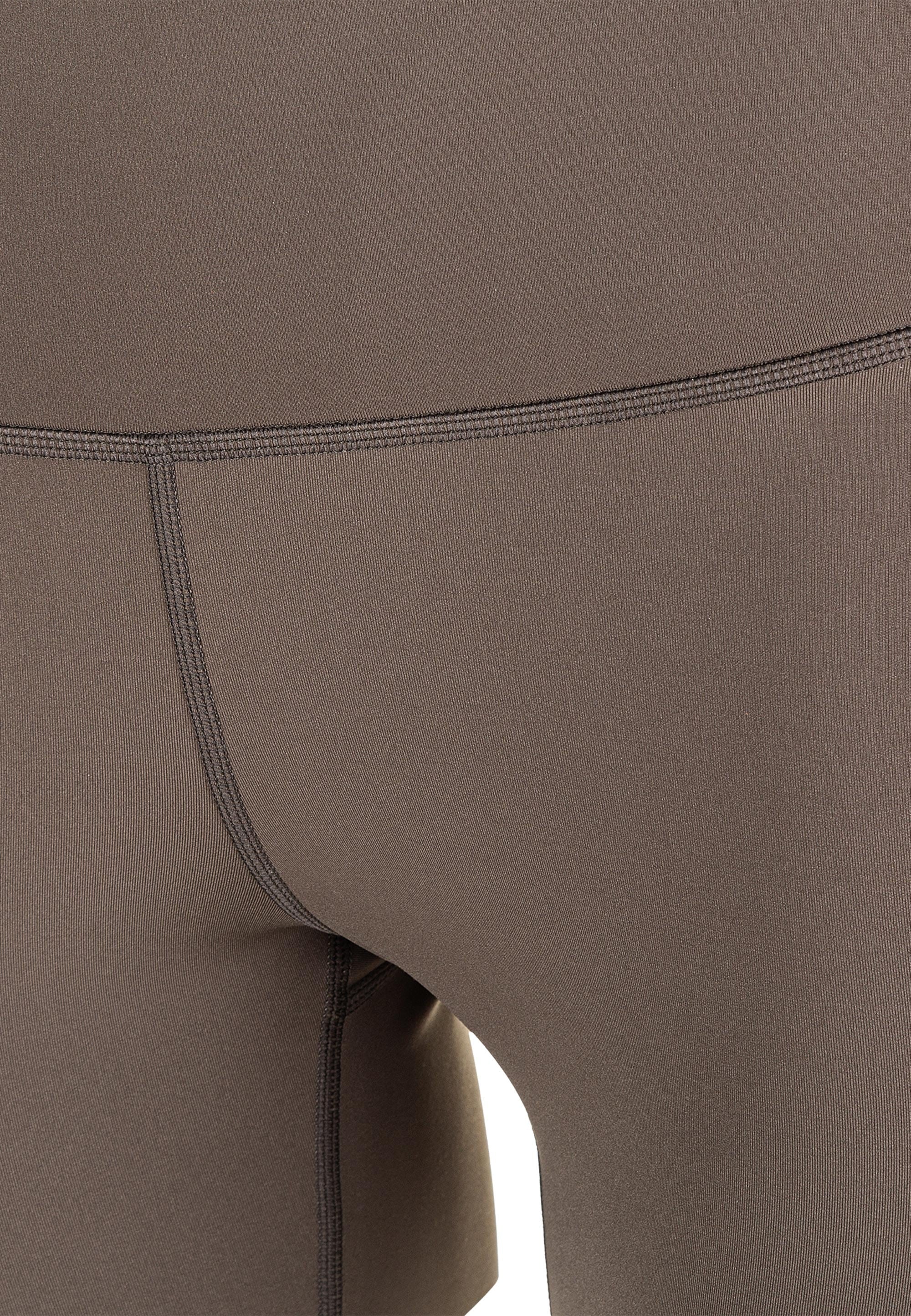 Athlecia Almy Short High Waist Tights, Olive - Image 4