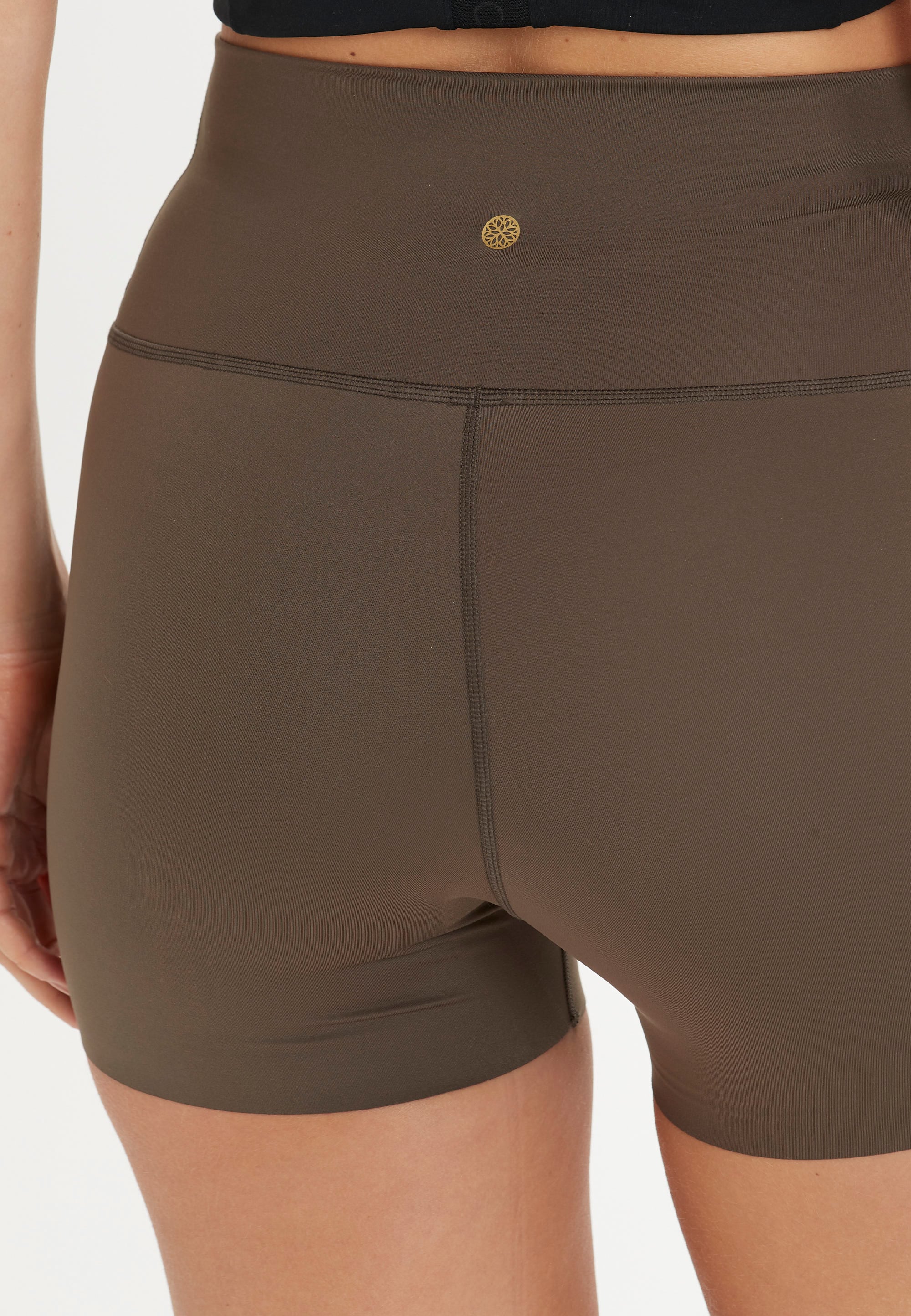 Athlecia Almy Short High Waist Tights, Olive - Image 5