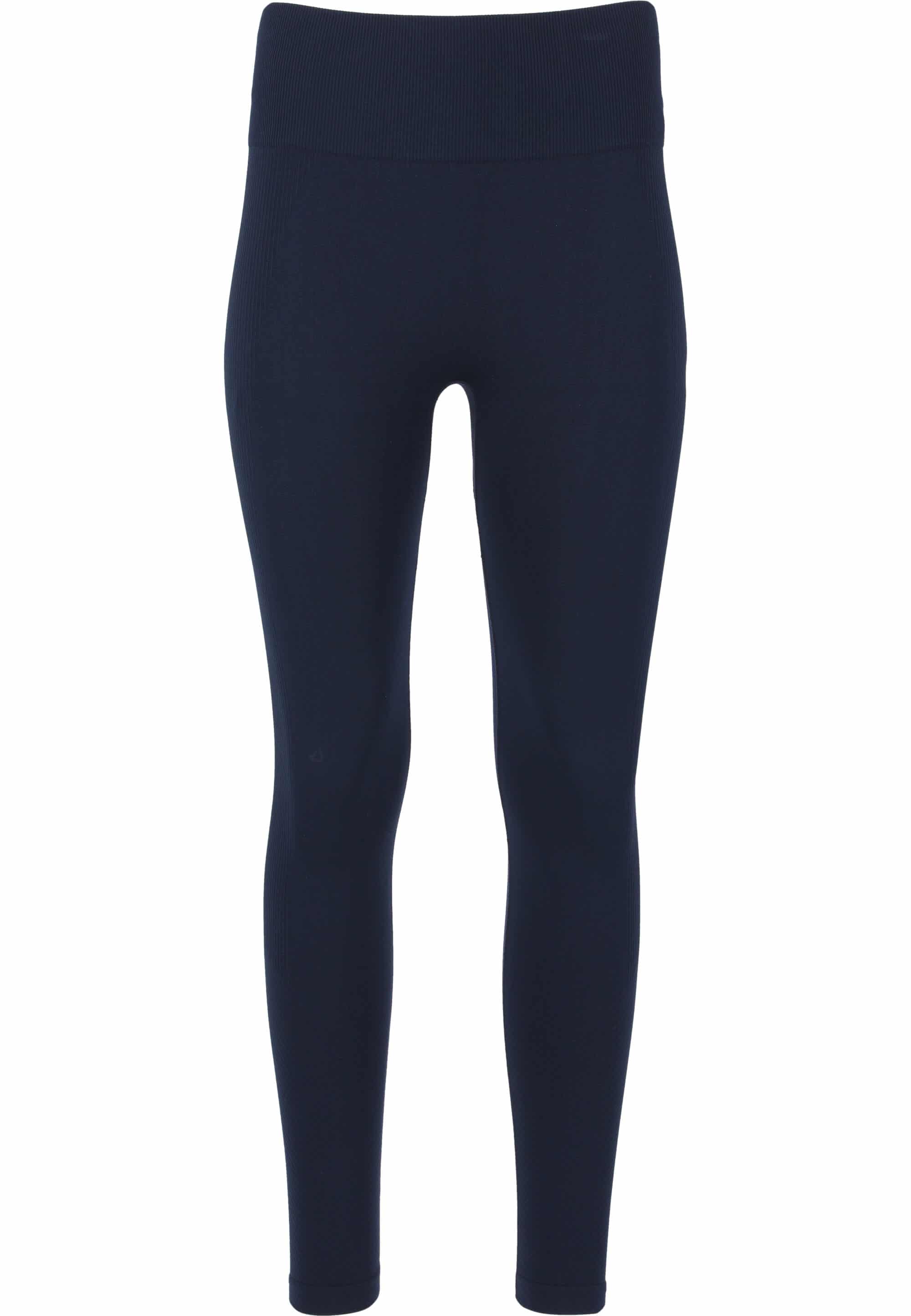 Athlecia Balance Seamless Tights, Dark Sapphire - Image 2