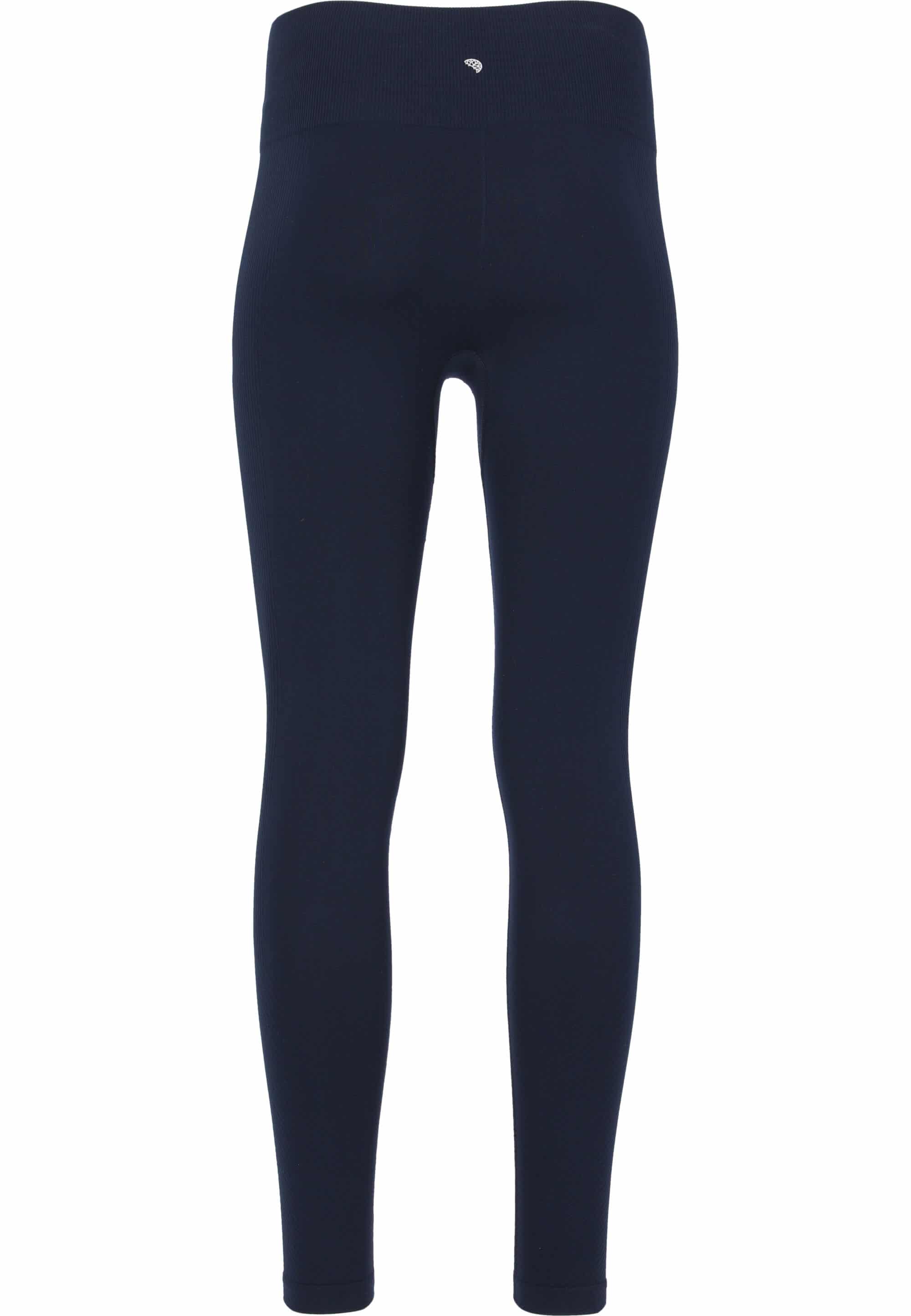 Athlecia Balance Seamless Tights, Dark Sapphire - Image 3