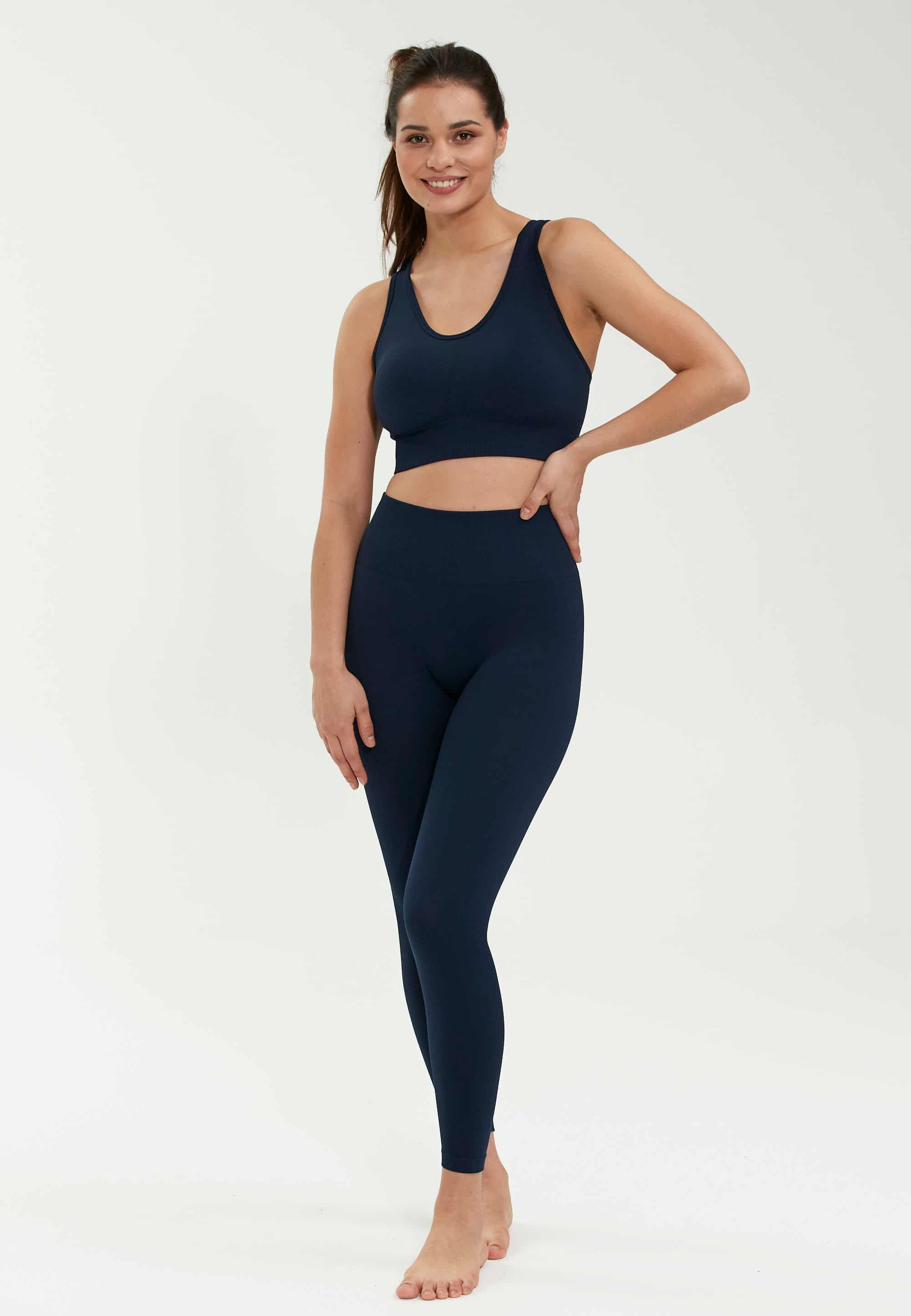 Athlecia Balance Seamless Tights, Dark Sapphire