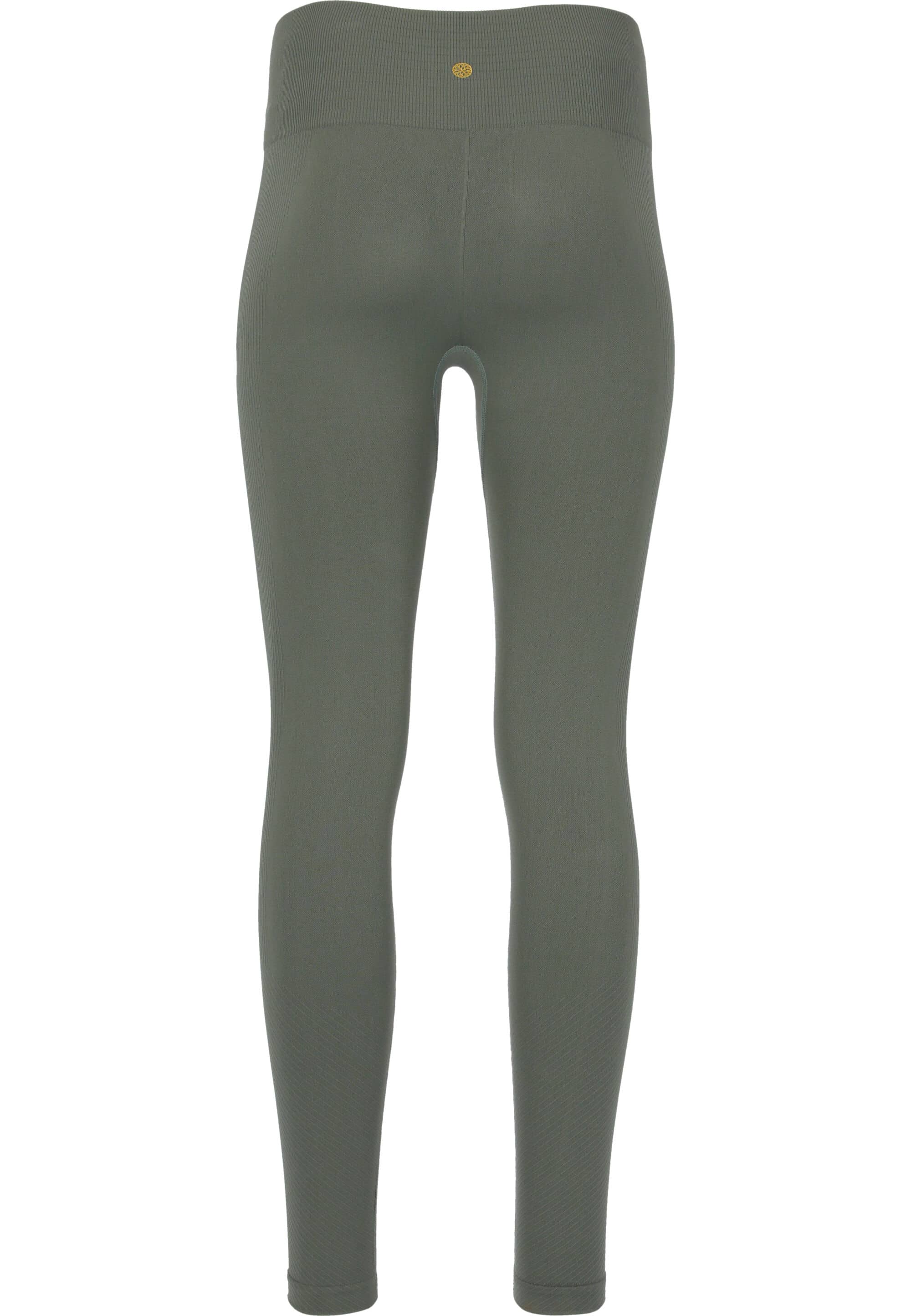 Athlecia Balance Seamless Leggings, Desert Green - Image 3