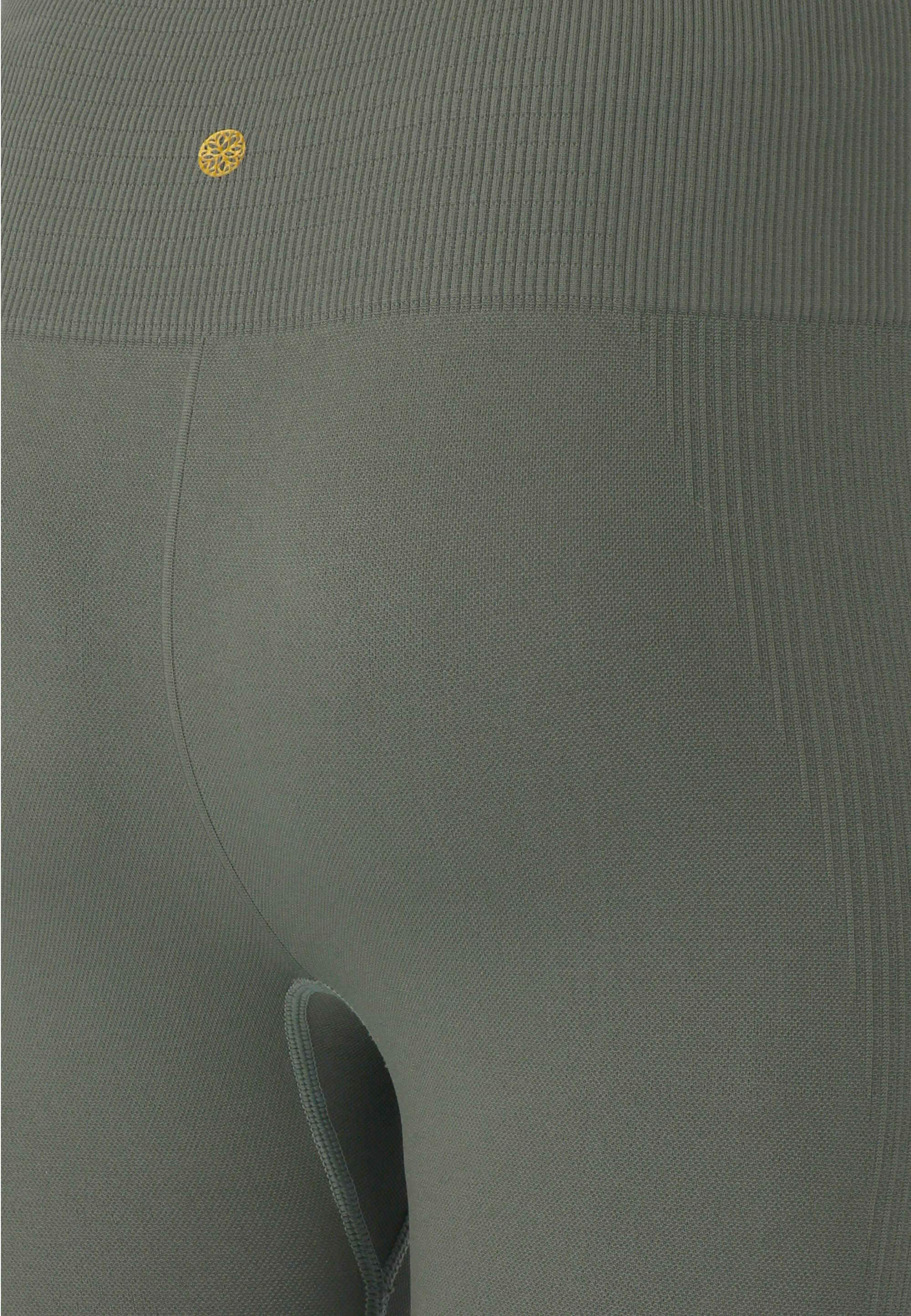 Athlecia Balance Seamless Leggings, Desert Green - Image 4