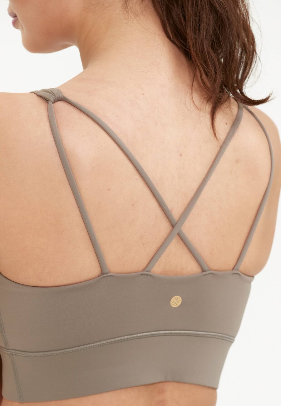 Athlecia Gaby Sports-bra, Driftwood - Image 6