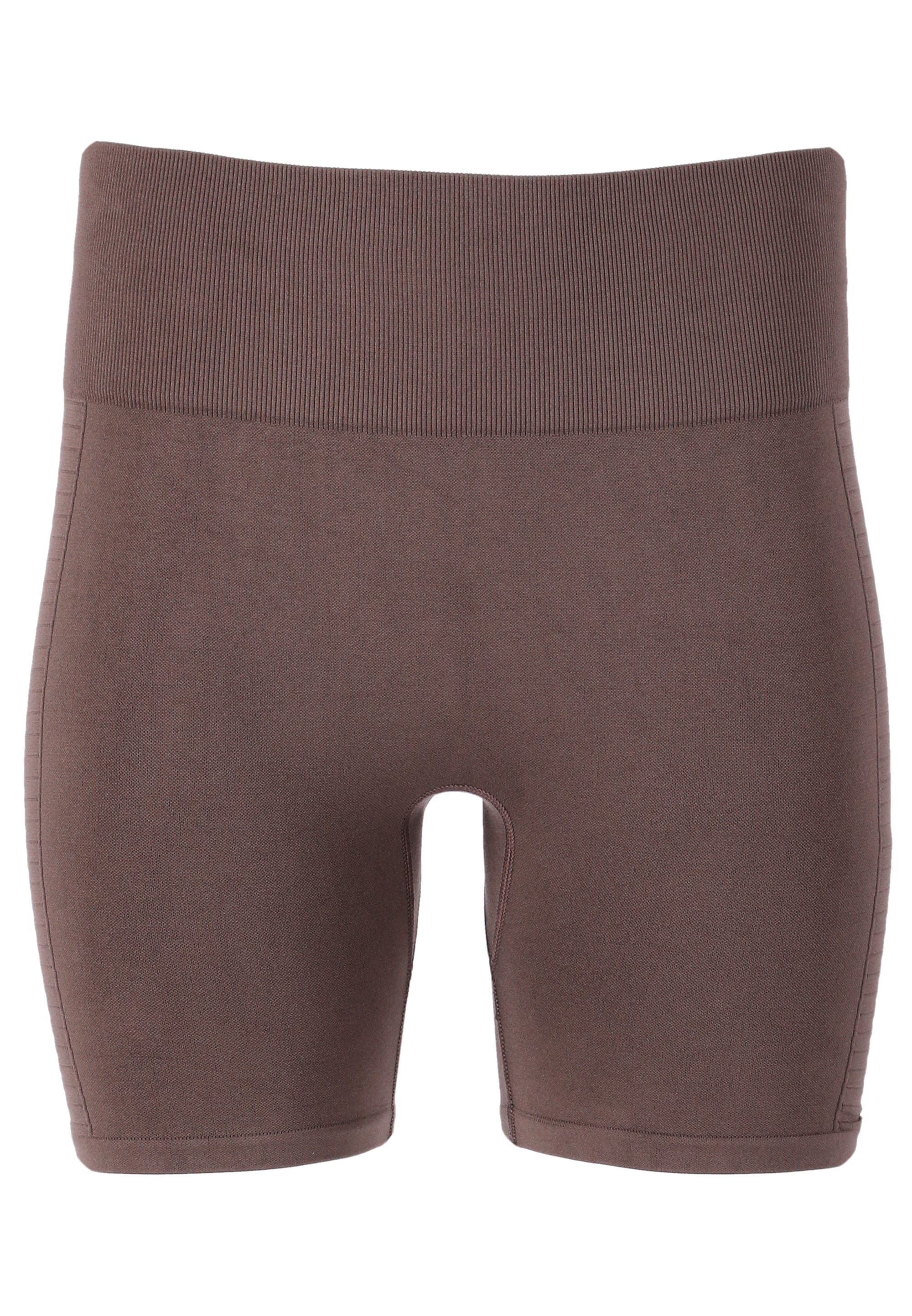 Athlecia Nagar High Waist Biker Shorts, Deap Taupe - Image 5