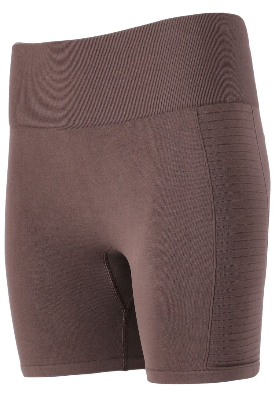 Athlecia Nagar High Waist Biker Shorts, Deap Taupe - Image 6