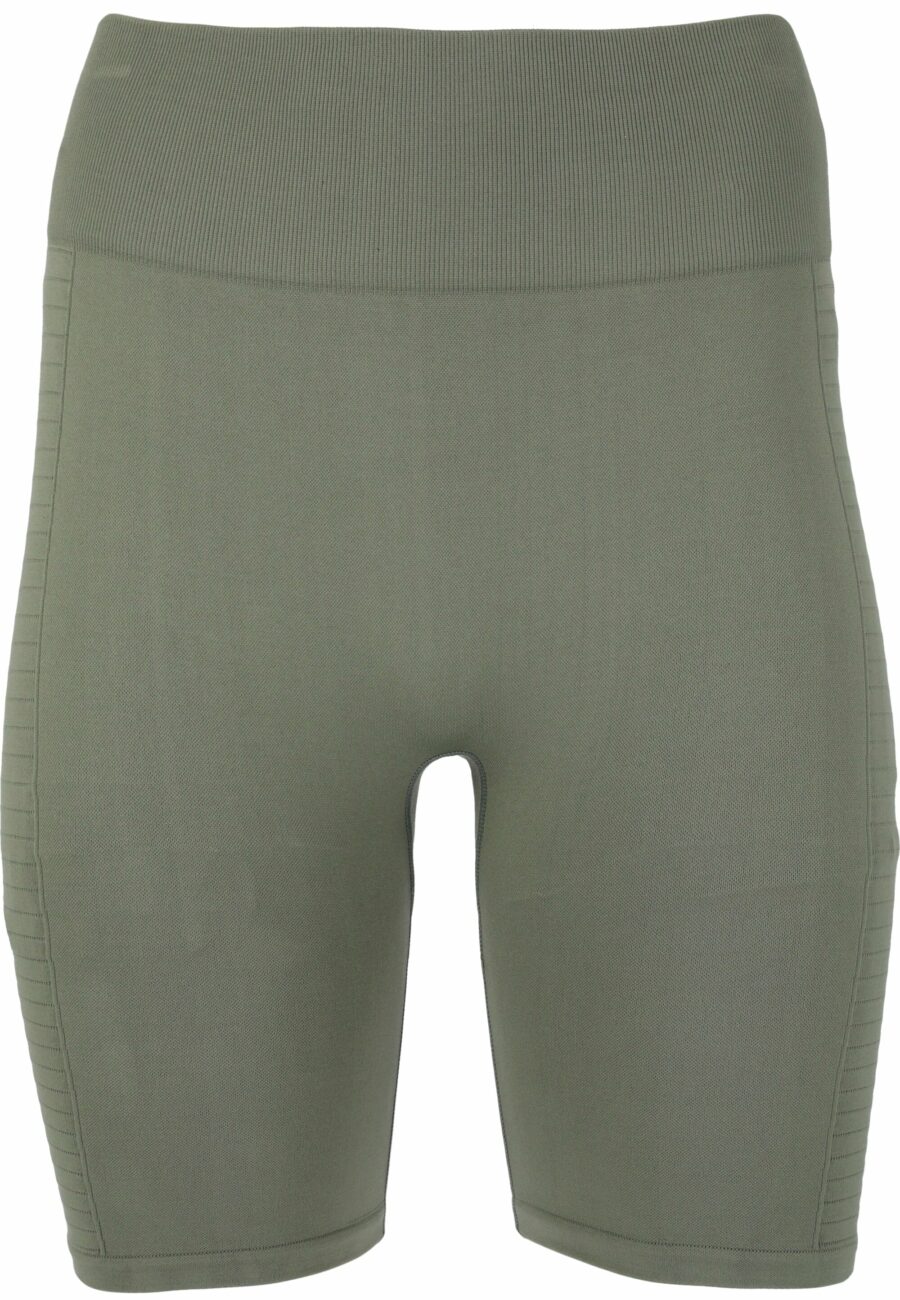 Athlecia Nagar High Waist Biker Shorts, Smoked Sage - Image 7