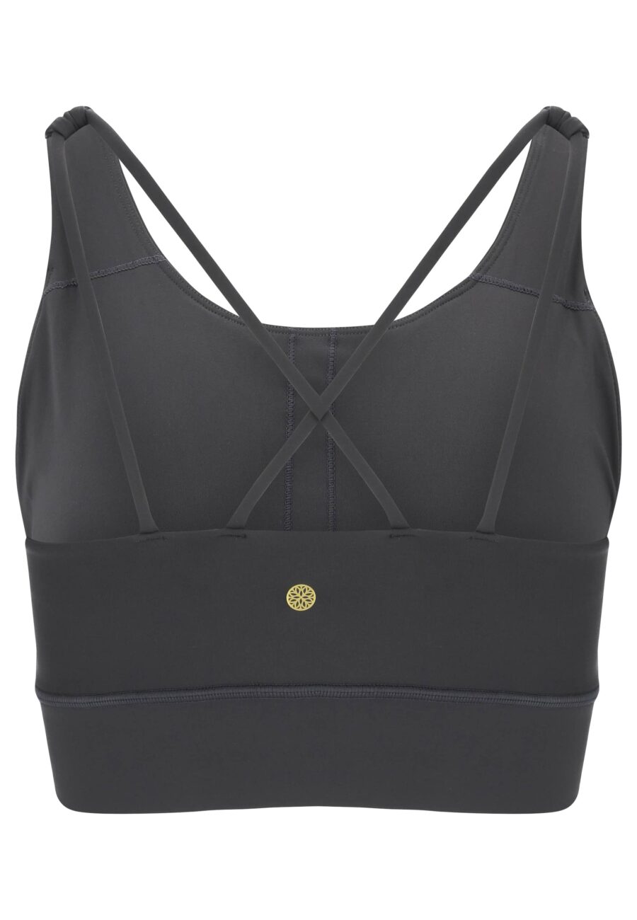 Athlecia Gaby Sports-bra, Dark Concrete - Image 3