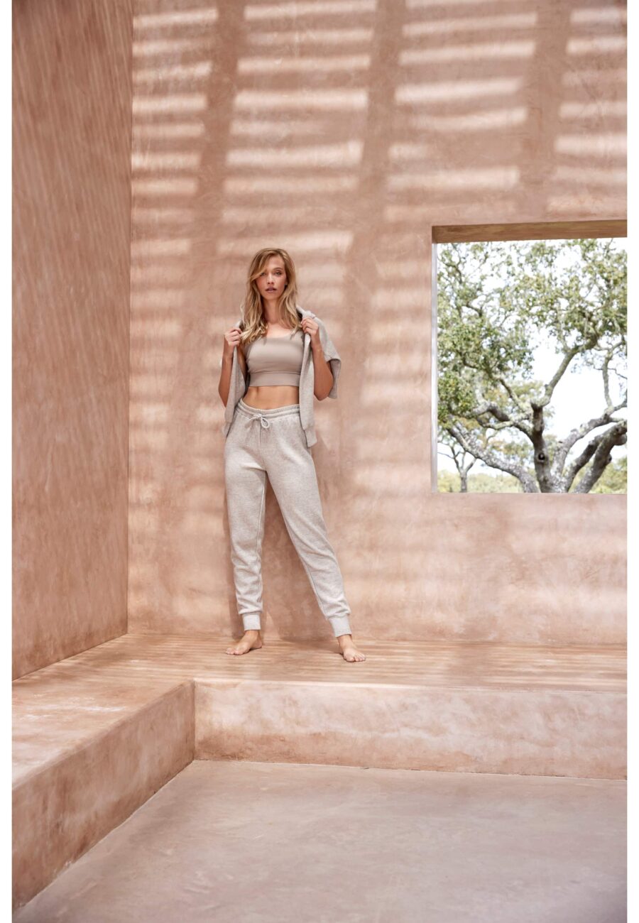 Athlecia Asinie Knitted Pullover, Desert Taupe - Image 10