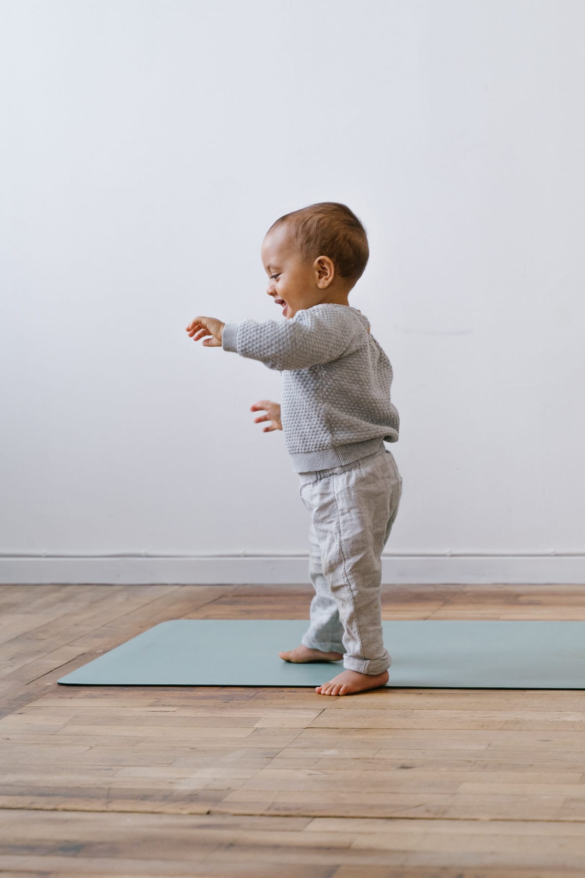 Yuman Yoga Mat Origin Mini 4mm Gold, Sage (Demo)