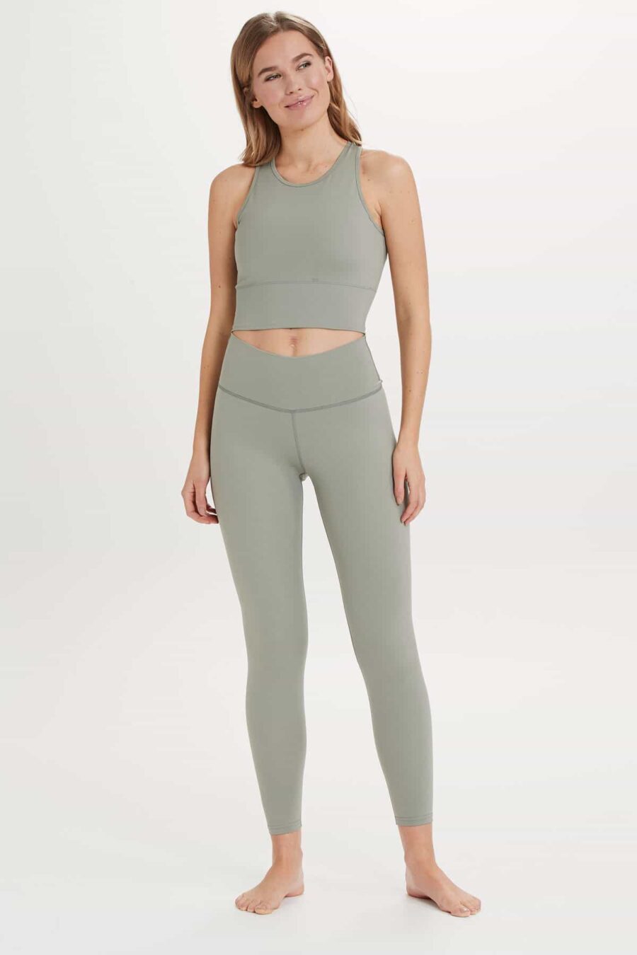 Athlecia Franz Sports Bra, Shadow - Image 5