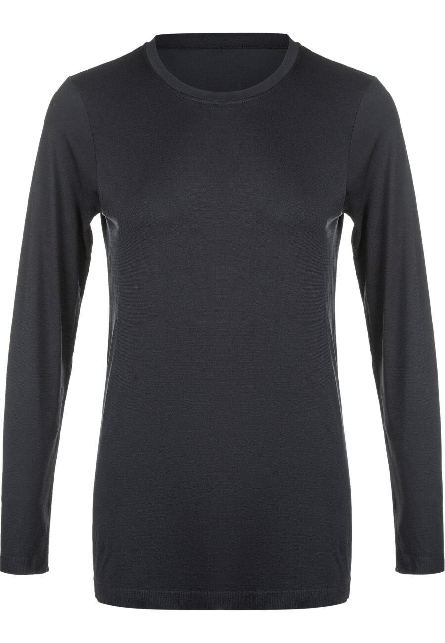 Athlecia Julee Loose Fit Long Sleeve Tee, Black - Image 2