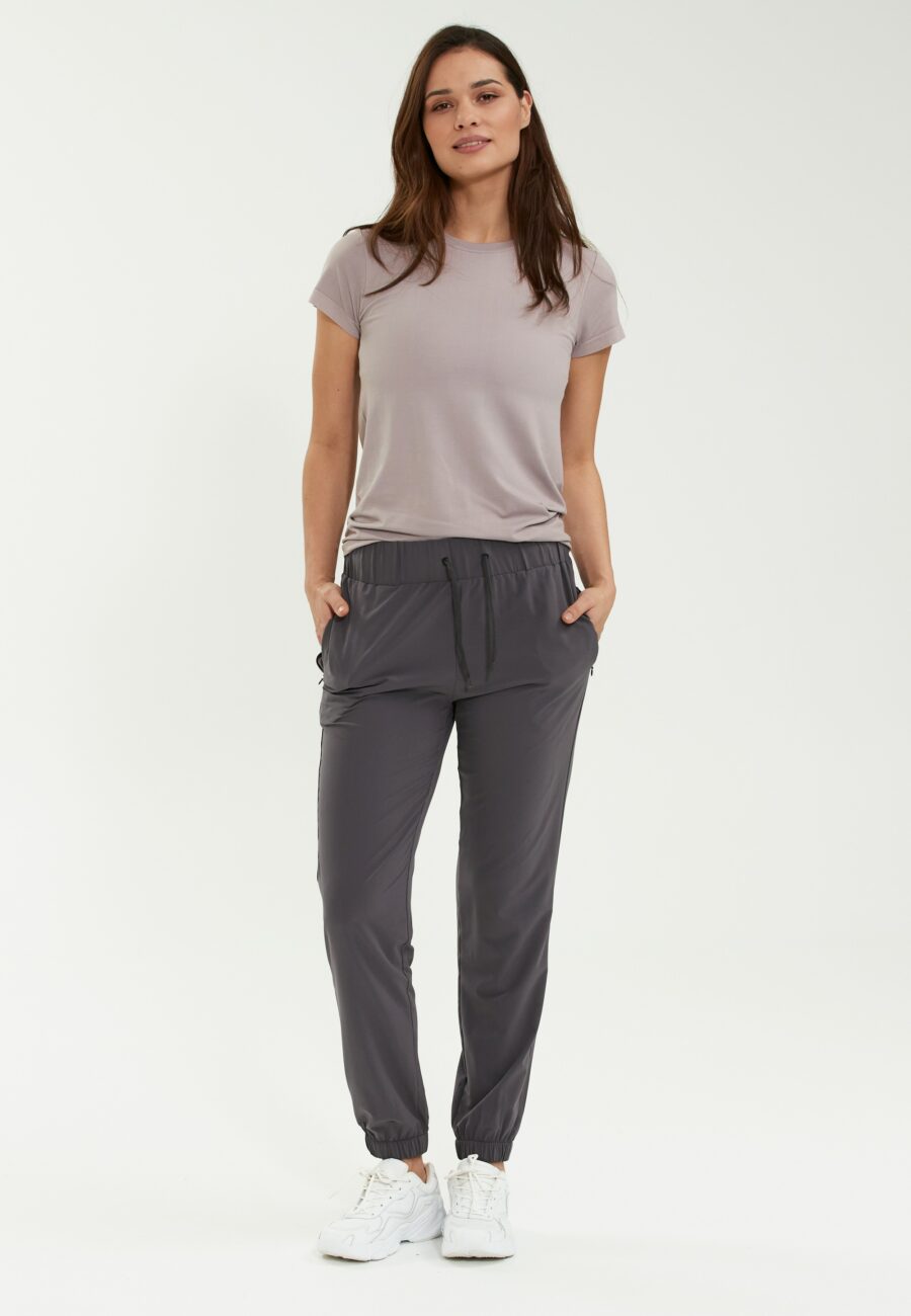 Athlecia Julee Seamless T-Shirt, Gull Gray