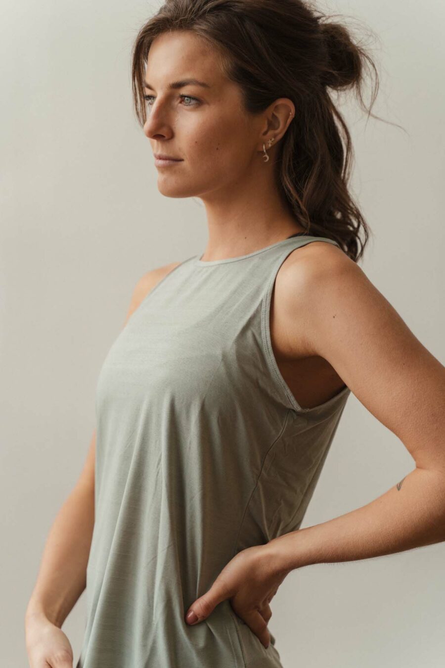 Athlecia Mota Soft Top, Slate Gray - Image 2
