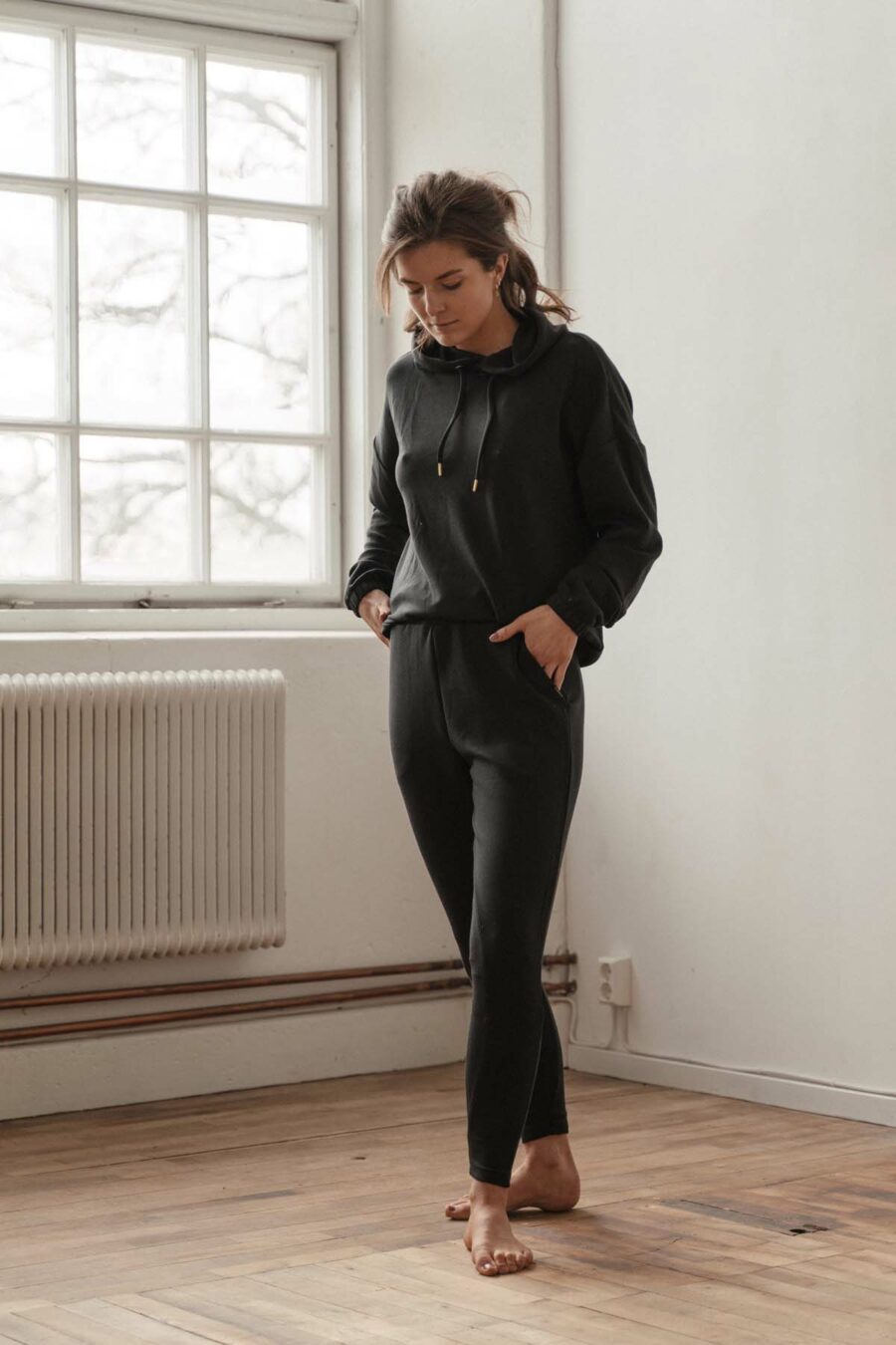 Athlecia Namier Soft Touch Hoody, Black - Image 5