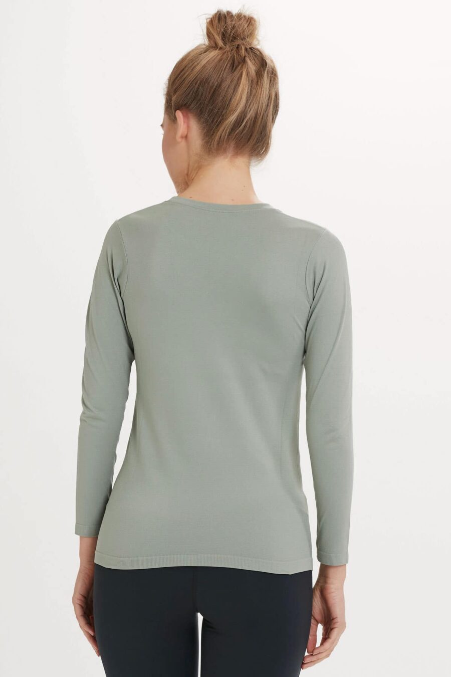 Athlecia Julee Long-Sleeved T-Shirt, Shadow - Image 2