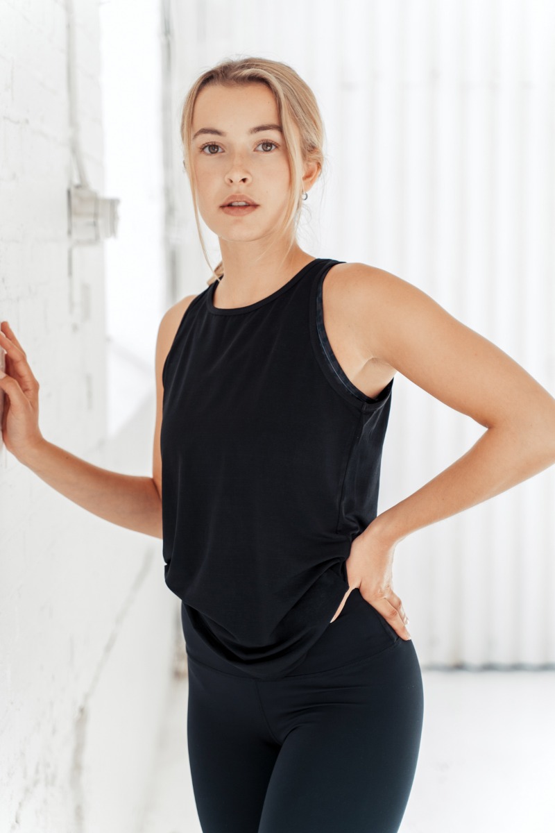 Athlecia Mota Soft Top, Black