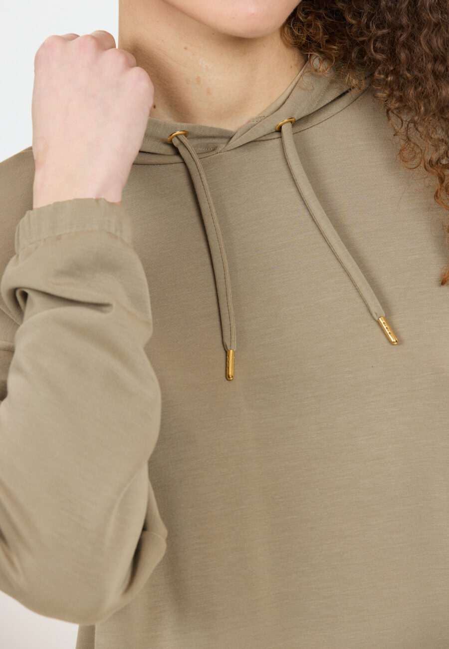Athlecia Namier Soft Touch Hoody, Roasted Cashew - Image 5