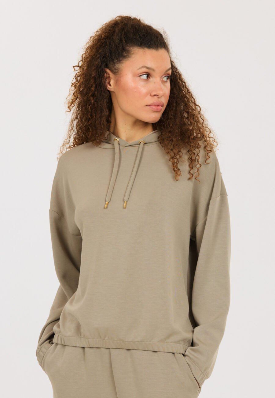 Athlecia Namier Soft Touch Hoody, Roasted Cashew
