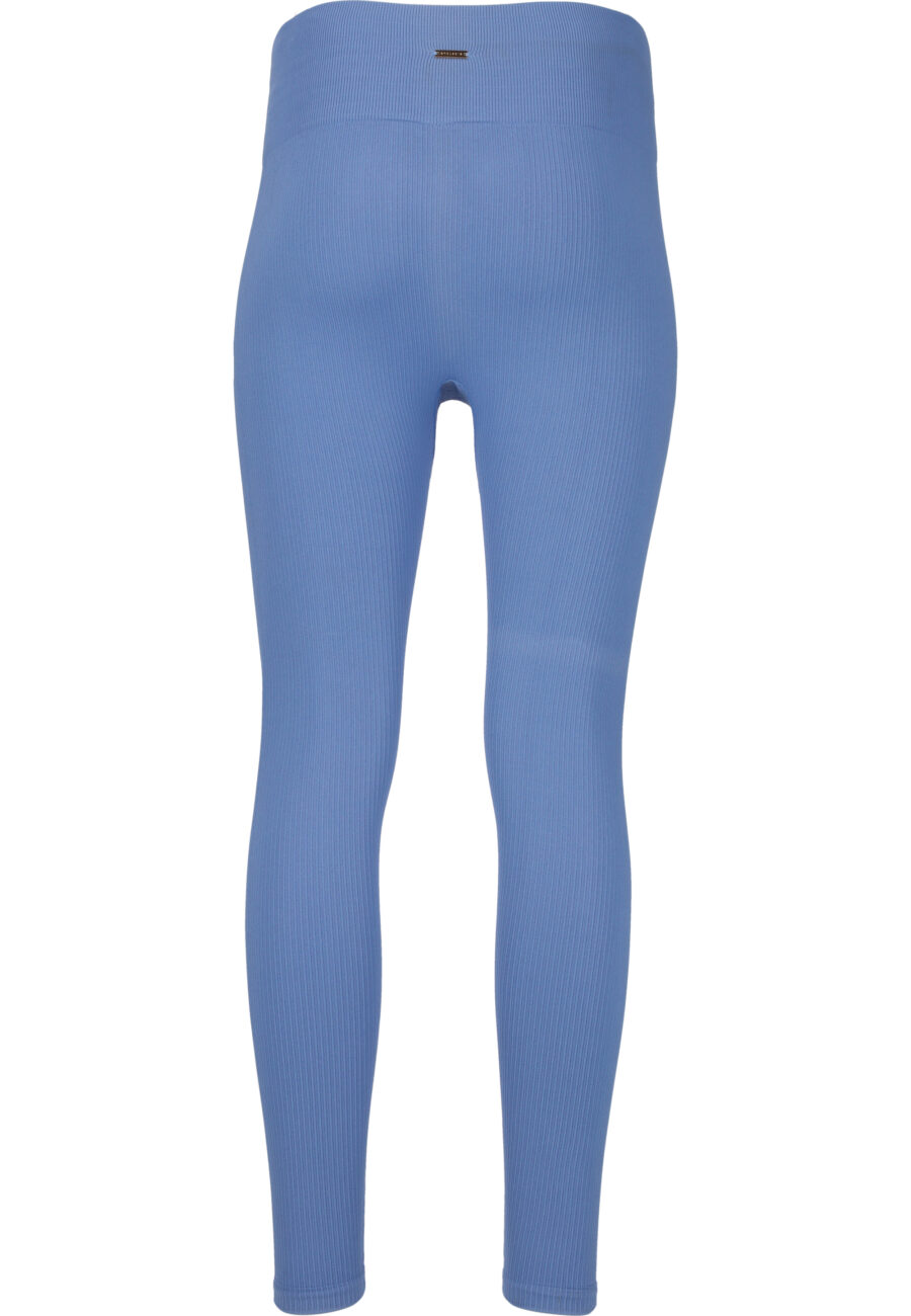 Athlecia Aideny Seamless Rib Leggings, Ebb and Flow - Image 3