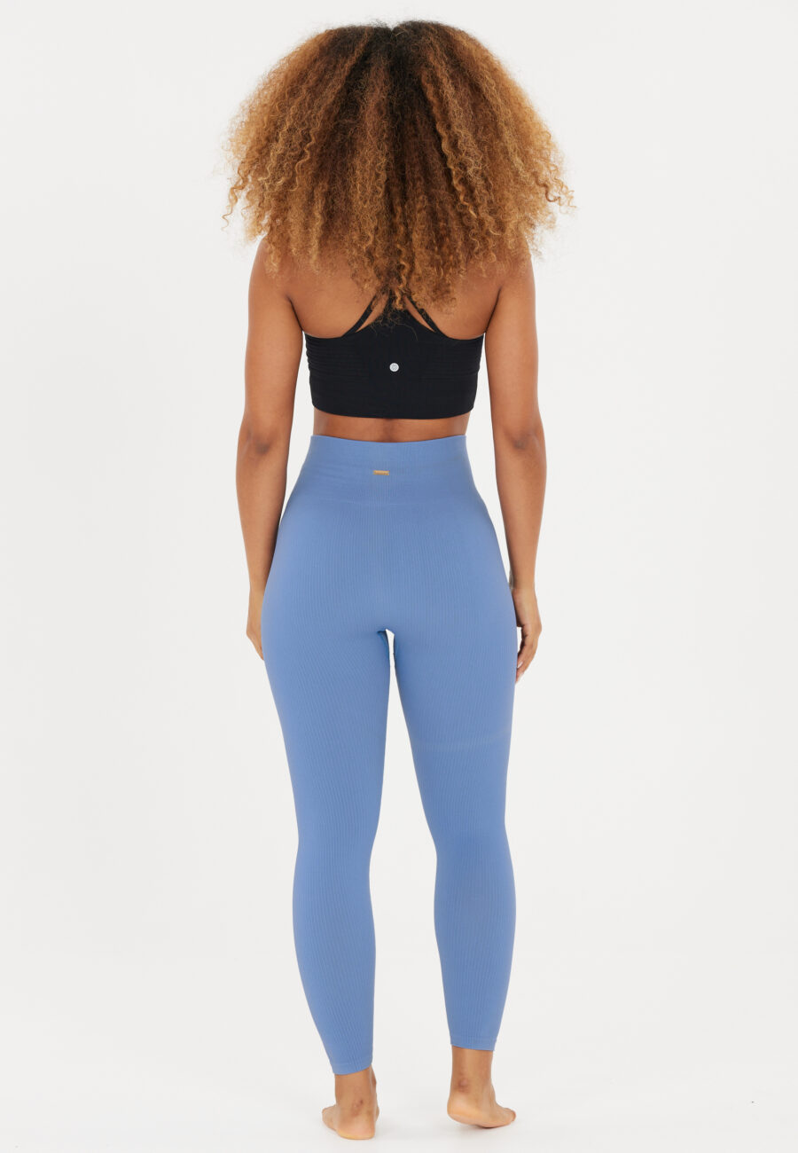 Athlecia Aideny Seamless Rib Leggings, Ebb and Flow - Image 9