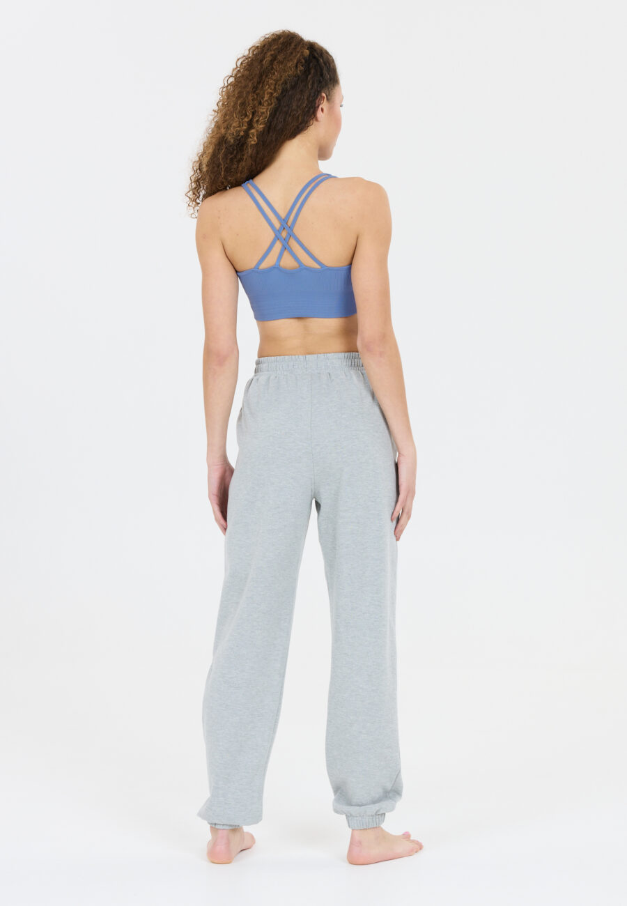 Athlecia Aideny Seamless Rib Sports Bra, Ebb and Flow - Image 4
