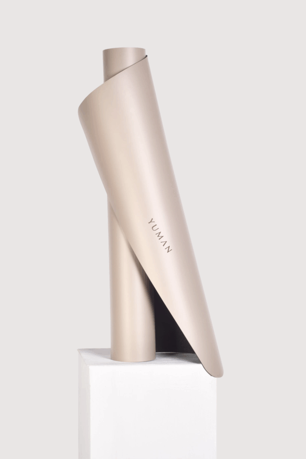 Yuman Yoga Mat Origin 4mm Engraved, Sand