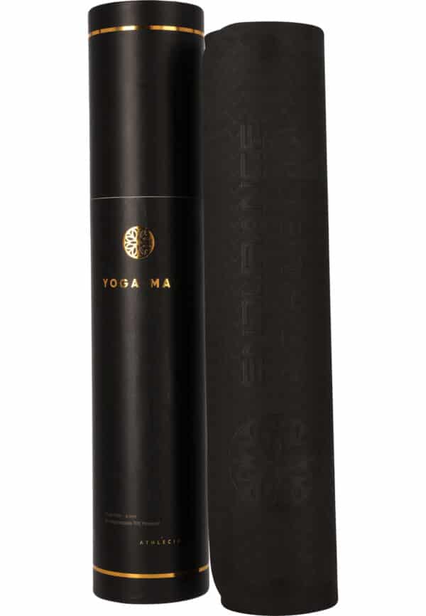 Athlecia Sharpness Eco-Friendly Yoga Mat, Black