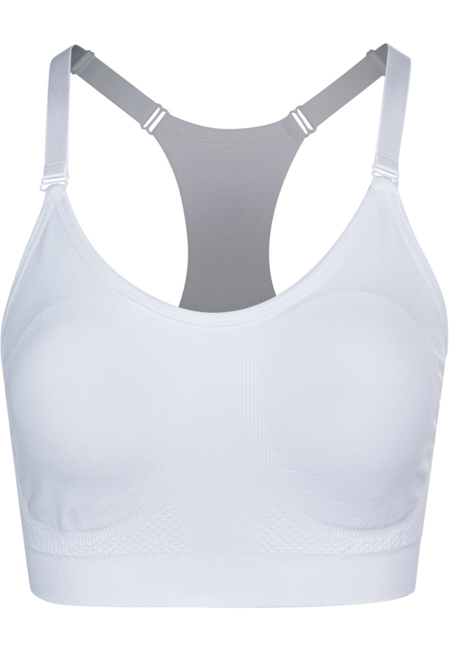 Athlecia Lotus W Active Sports Bra, White