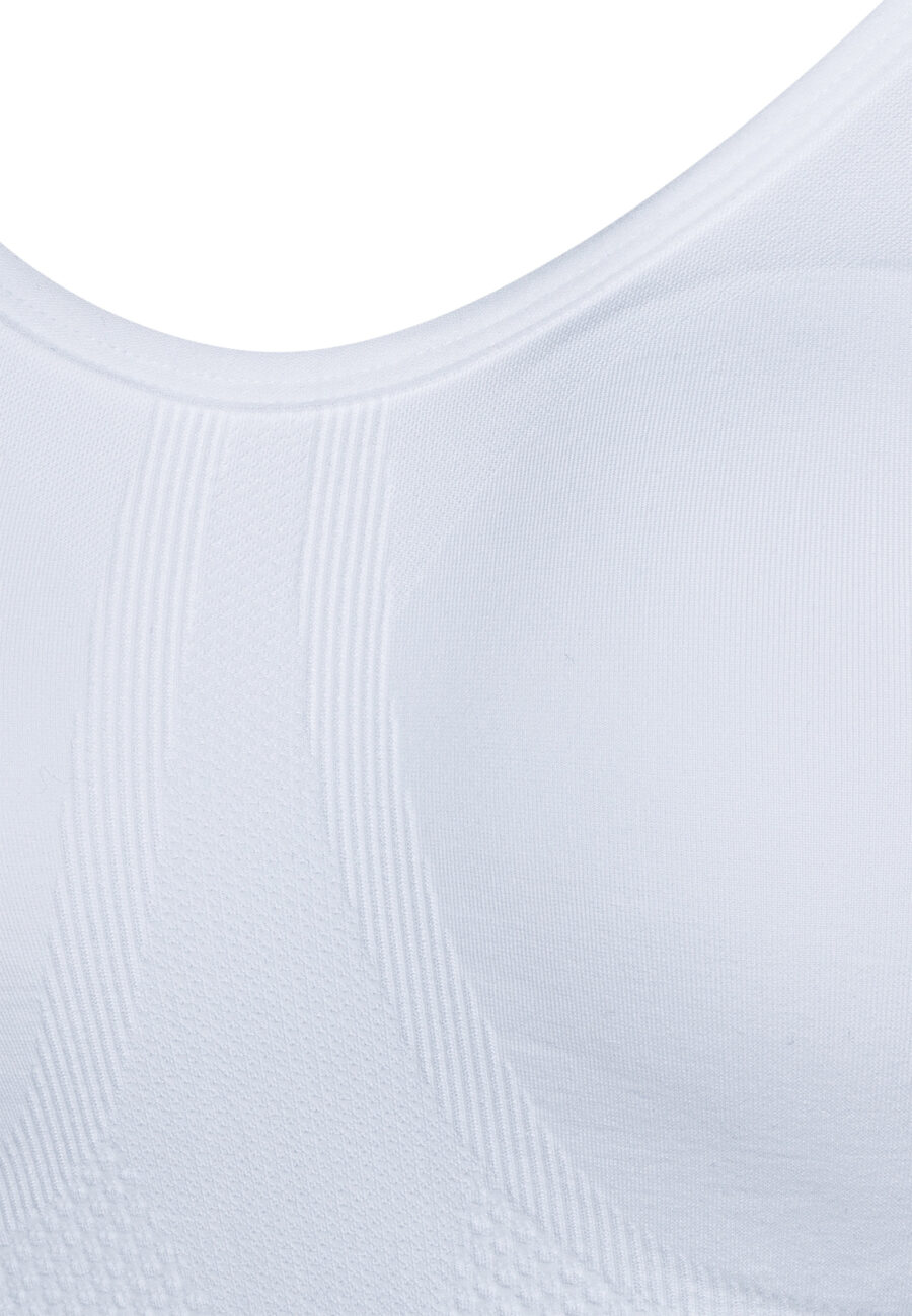 Athlecia Lotus W Active Sports Bra, White - Image 7