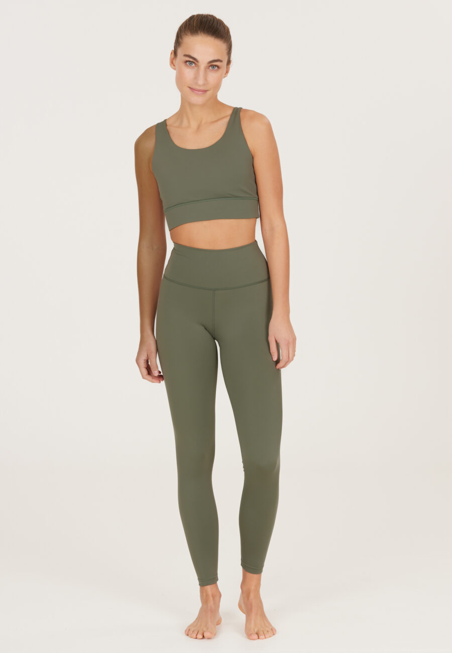 Athlecia Franz High Waist Leggings, Smoked Sage