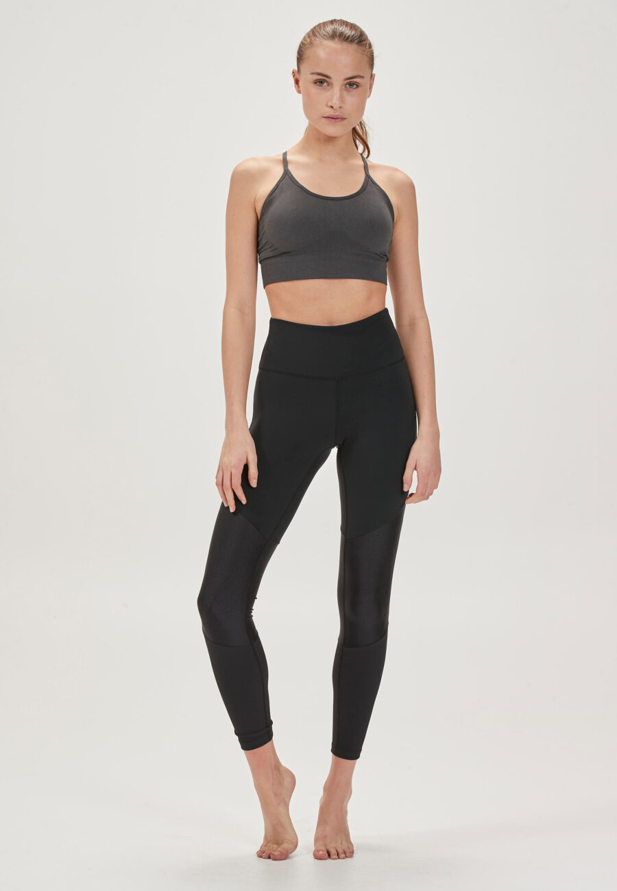 Athlecia Melasa High-Waist Leggings, Black - Image 4