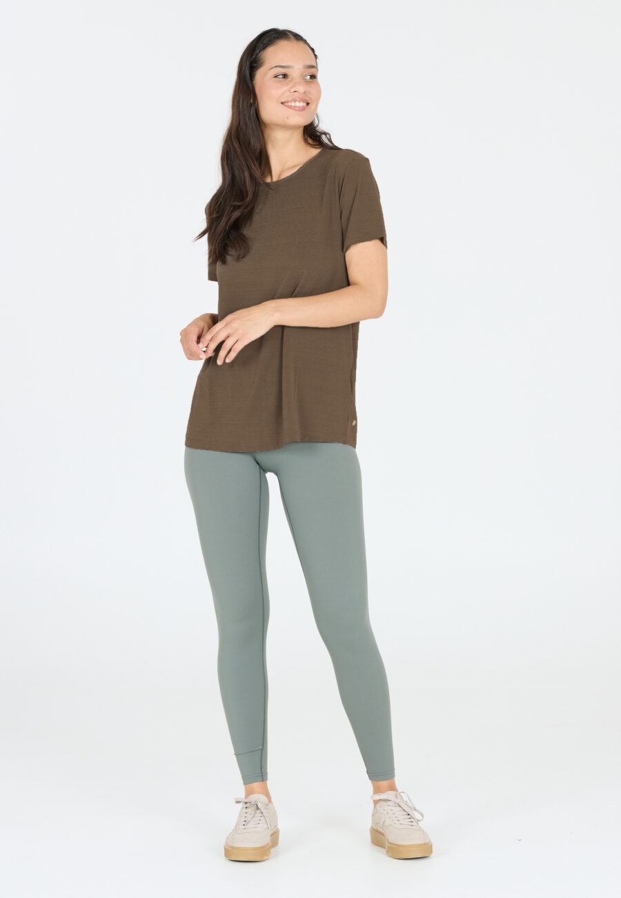 Athlecia Lizzy Stylish Slub Short Sleeve Tee, Falcon - Image 6