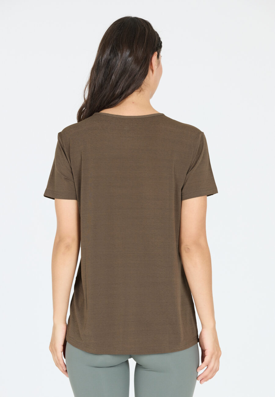 Athlecia Lizzy Stylish Slub Short Sleeve Tee, Falcon - Image 9