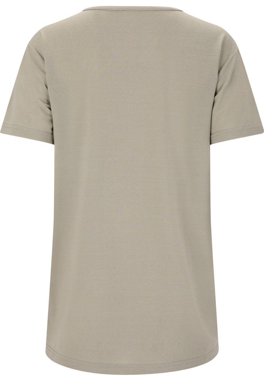 Athlecia Lizzy Stylish Slub Short Sleeve Tee, Forest Fog - Image 9