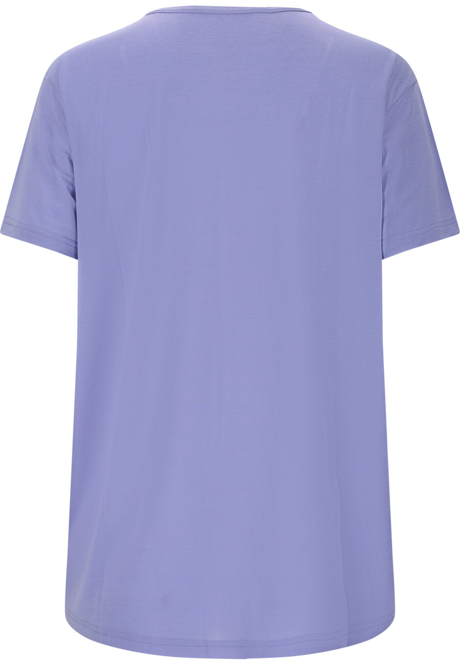 Athlecia Lizzy Stylish Slub Short Sleeve Tee, Jacaranda - Image 3