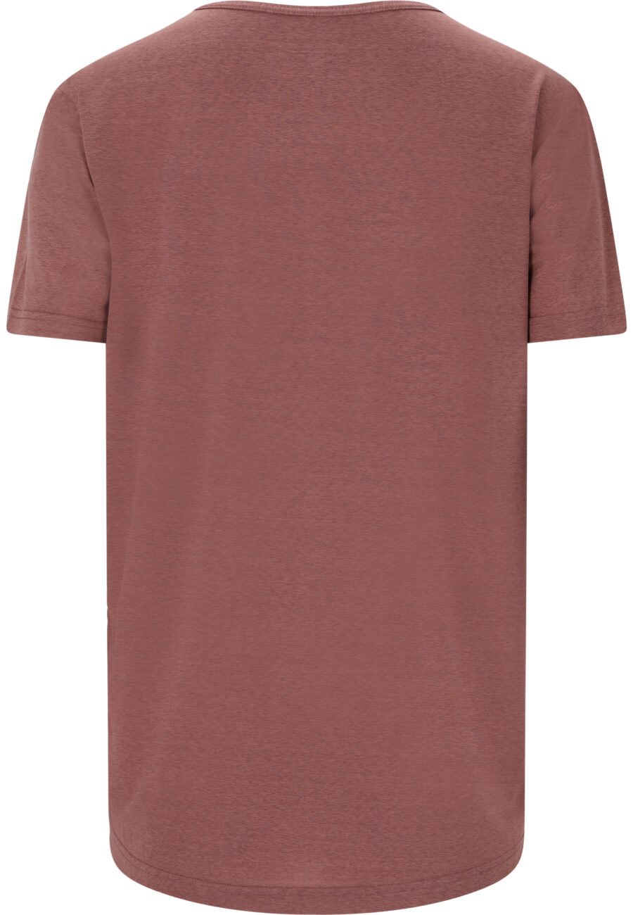 Athlecia Lizzy Stylish Slub Short Sleeve Tee, Rose Taupe - Image 3